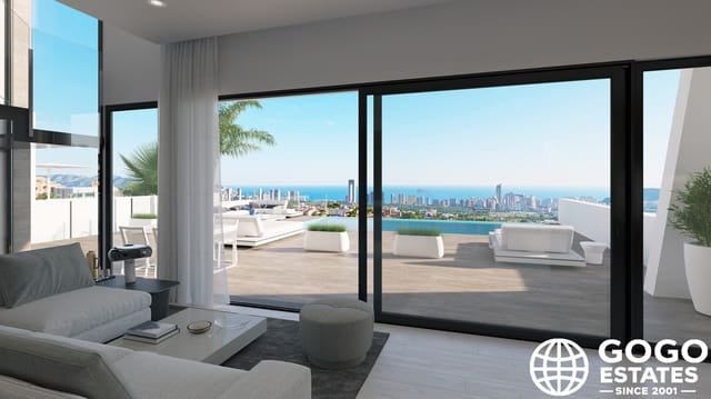 Chalet de 4 habitaciones en Balcón de Finestrat - Terra Marina, Finestrat en venta con piscina garaje - 1.400.000 € (Ref: 10008393)