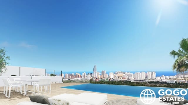 4 slaapkamer Villa te koop in Balcón de Finestrat - Terra Marina, Finestrat met zwembad garage - € 1.400.000 (Ref: 10008394)