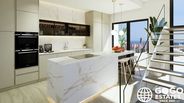 4 slaapkamer Villa te koop in Balcón de Finestrat - Terra Marina, Finestrat met zwembad garage - € 1.400.000 (Ref: 10008394)