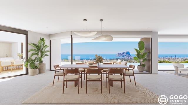 Chalet de 4 habitaciones en Benissa en venta con piscina garaje - 4.650.000 € (Ref: 10008399)