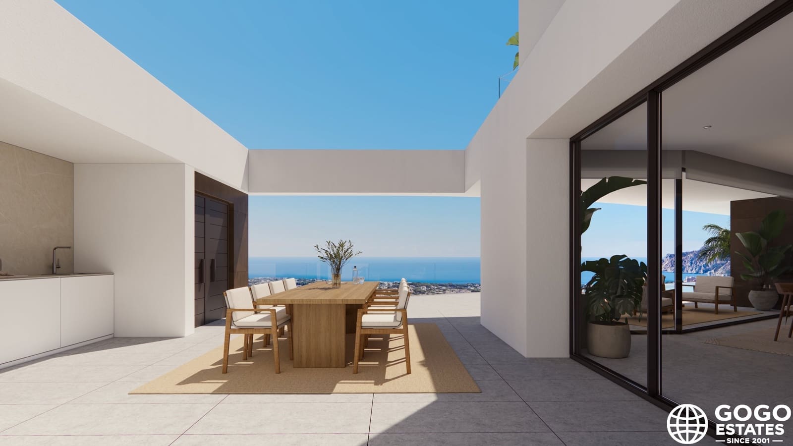 Chalet de 4 habitaciones en Benissa en venta con piscina garaje - 4.650.000 € (Ref: 10008399)