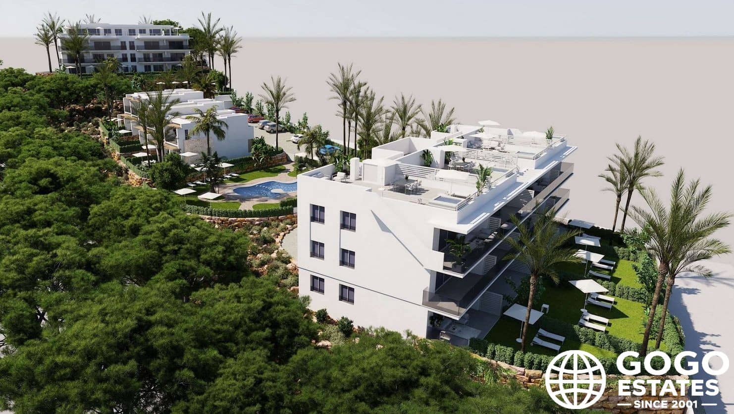 2 Zimmer Apartment zu verkaufen in Finestrat mit Pool - 389.000 € (Ref: 10008417)