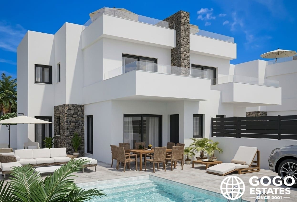 3 quarto Moradia Geminada para venda em Orihuela - 405 000 € (Ref: 10008433)