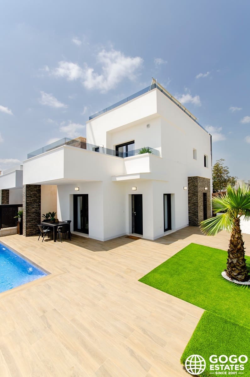 3 quarto Moradia Geminada para venda em Orihuela com piscina garagem - 395 000 € (Ref: 10008434)