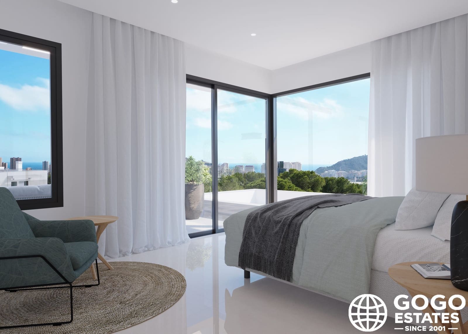 3 sypialnia Willa na sprzedaż w Finestrat z basenem garażem - 1 200 000 € (Ref: 10008436)