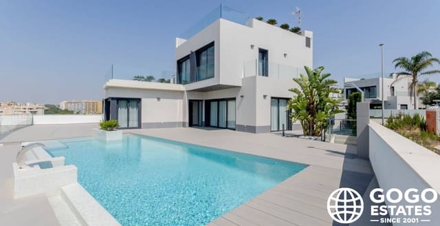 3 sypialnia Willa na sprzedaż w Campoamor, Orihuela z basenem garażem - 1 195 000 € (Ref: 10008444)