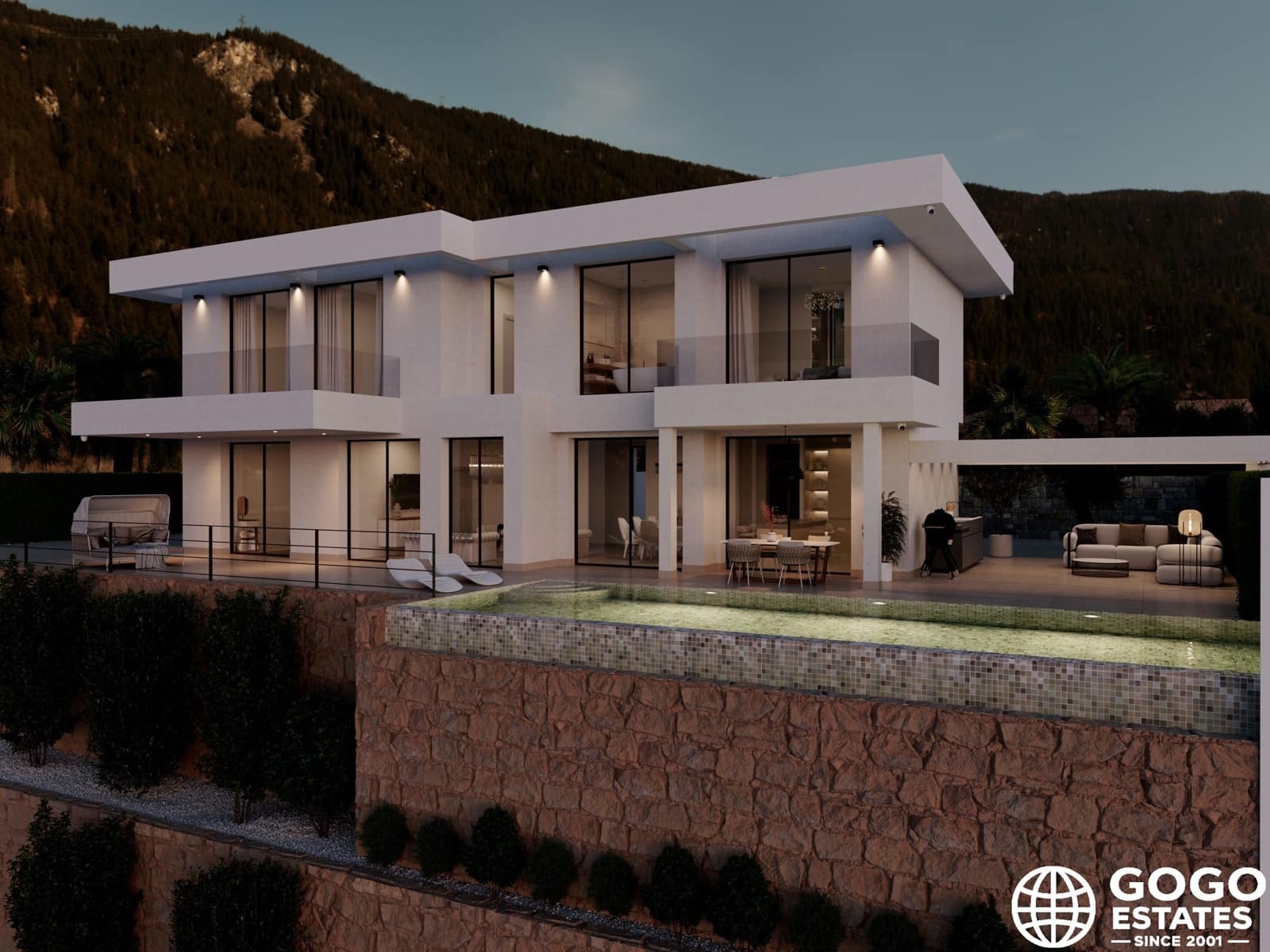 5 soverom Villa til salgs i Finestrat med svømmebasseng garasje - € 2 600 000 (Ref: 10008445)