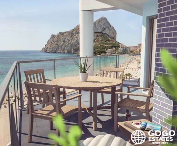 3 sypialnia Penthouse na sprzedaż w Levante - Playa Fossa, Calpe / Calp z basenem garażem - 899 000 € (Ref: 10008446)
