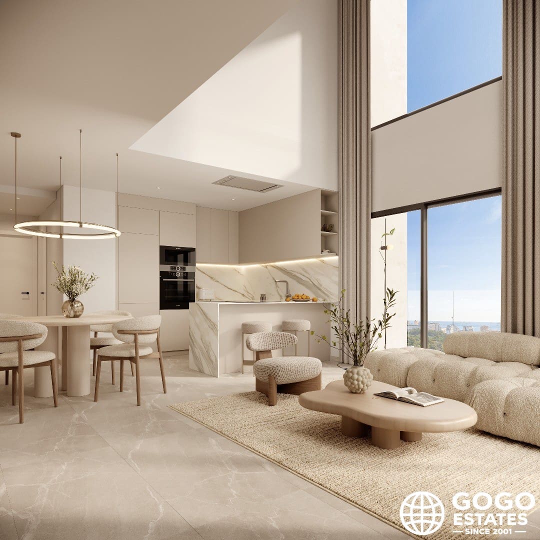 3 sypialnia Apartament na sprzedaż w Calpe / Calp z basenem garażem - 480 000 € (Ref: 10008447)