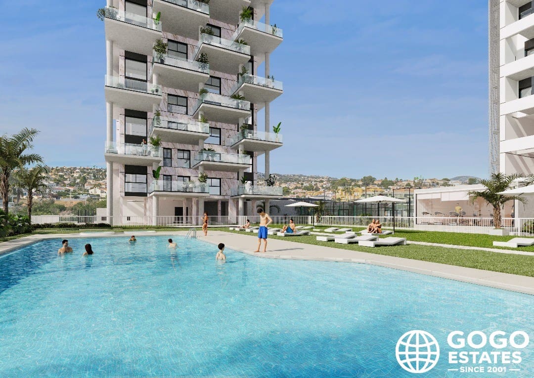2 bedroom Apartment for sale in Calpe / Calp with pool - € 450,000 (Ref: 10008448)
