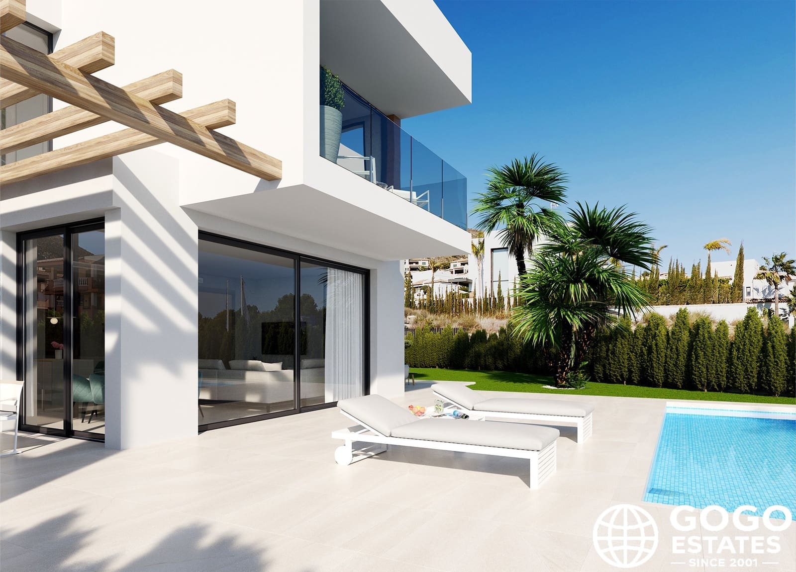 3 soveværelse Villa til salg i Finestrat med swimmingpool garage - € 1.195.000 (Ref: 10008463)