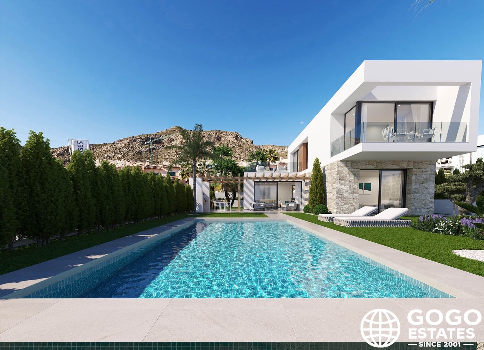 3 soveværelse Villa til salg i Finestrat med swimmingpool garage - € 1.195.000 (Ref: 10008463)