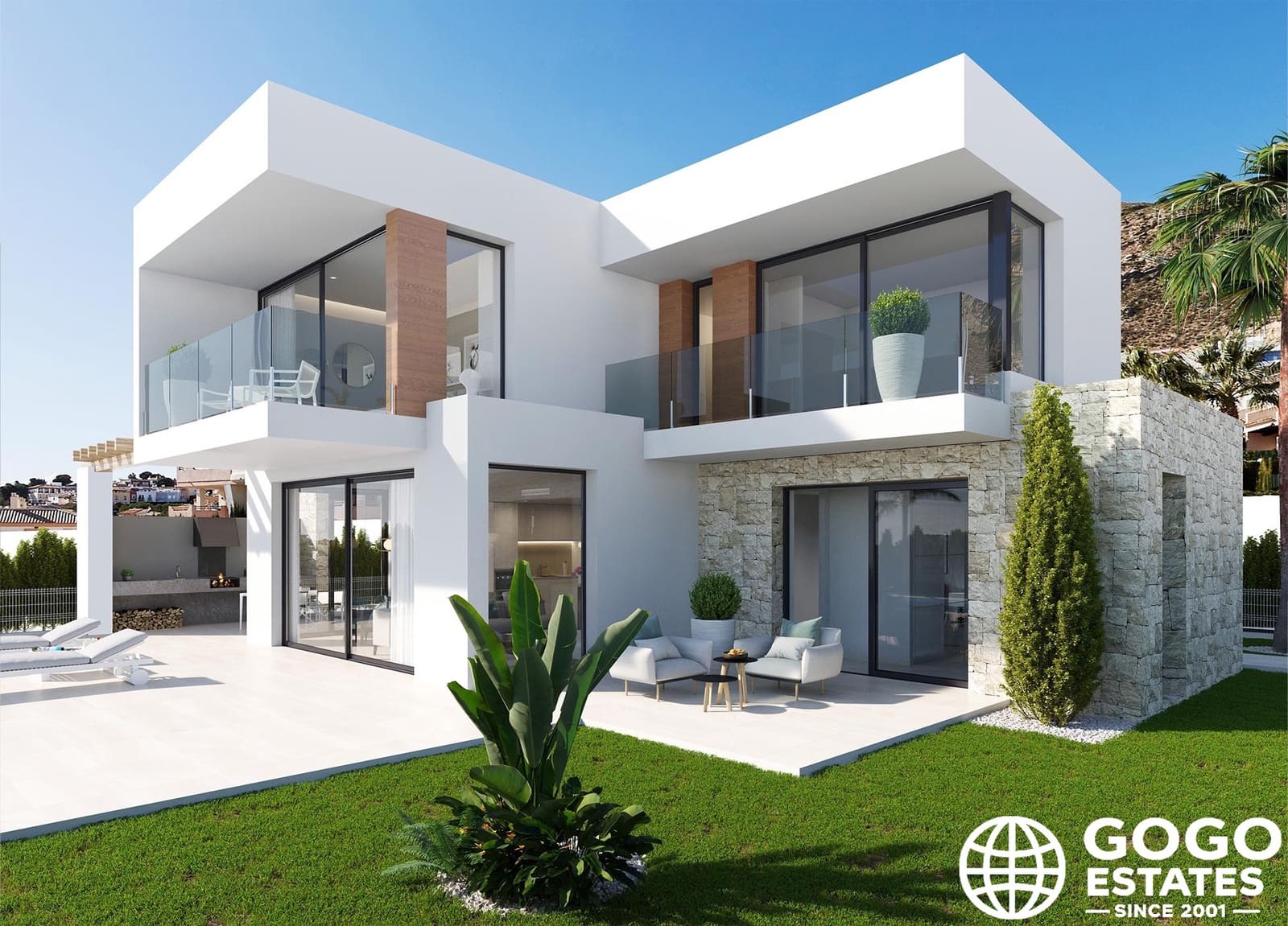 3 soveværelse Villa til salg i Finestrat med swimmingpool garage - € 1.195.000 (Ref: 10008463)