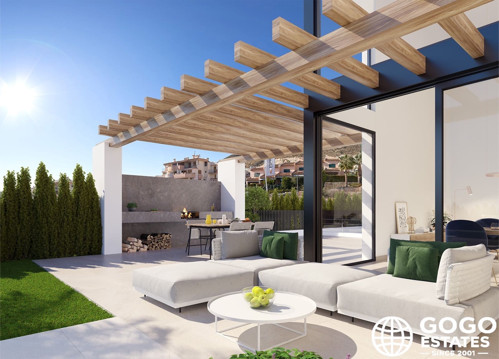 3 soveværelse Villa til salg i Finestrat med swimmingpool garage - € 1.195.000 (Ref: 10008463)