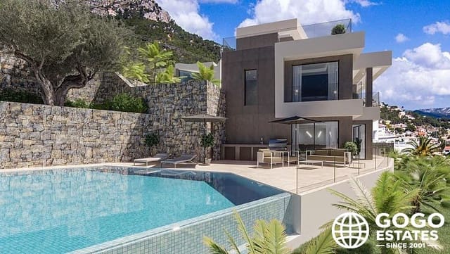 4 bedroom Villa for sale in Oltamar - Cucarres, Calpe / Calp with pool - € 1,850,000 (Ref: 10008469)