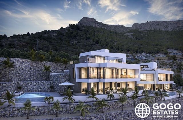 4 bedroom Villa for sale in Oltamar - Cucarres, Calpe / Calp with pool - € 1,850,000 (Ref: 10008469)