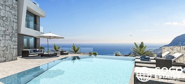 4 bedroom Villa for sale in Oltamar - Cucarres, Calpe / Calp with pool - € 1,850,000 (Ref: 10008469)