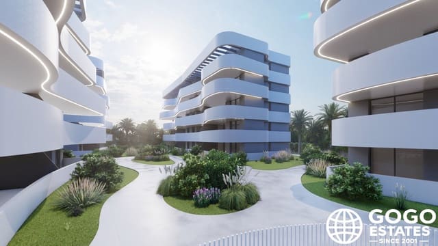 2 Zimmer Apartment zu verkaufen in El Raso, Guardamar del Segura mit Pool - 299.000 € (Ref: 10008476)