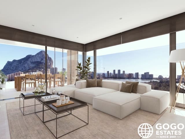 3 soveværelse Lejlighed til salg i Levante - Playa Fossa, Calpe / Calp med swimmingpool - € 816.210 (Ref: 10008483)