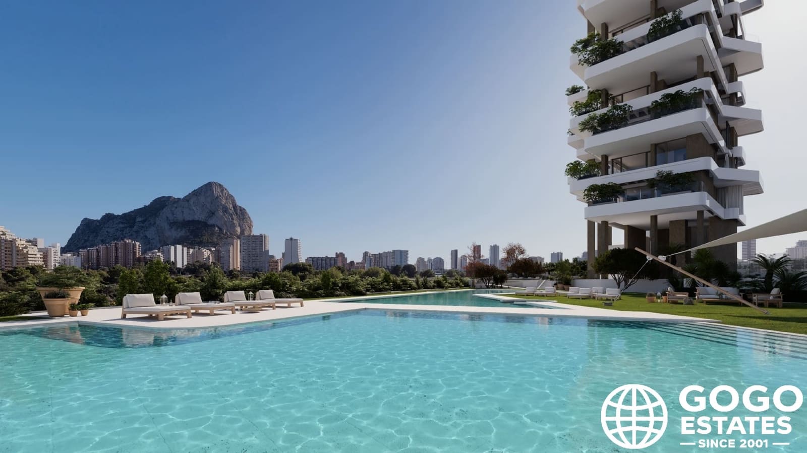 2 makuuhuone Huoneisto myytävänä paikassa Calpe / Calp mukana uima-altaan - 759 835 € (Ref: 10008484)