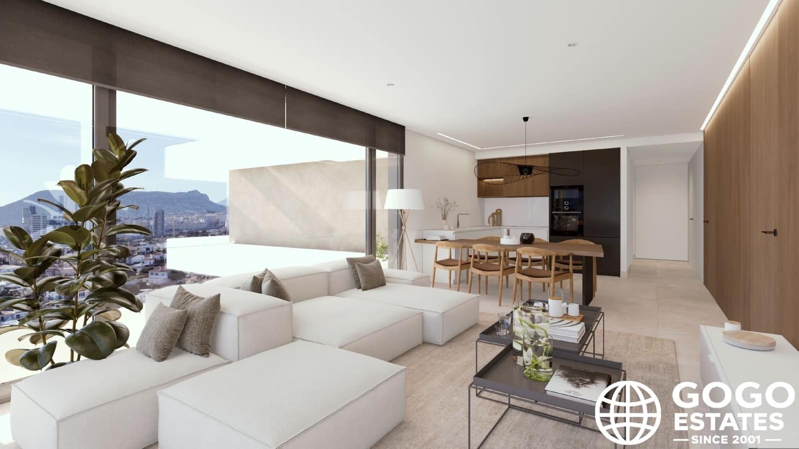 2 makuuhuone Huoneisto myytävänä paikassa Calpe / Calp mukana uima-altaan - 759 835 € (Ref: 10008484)
