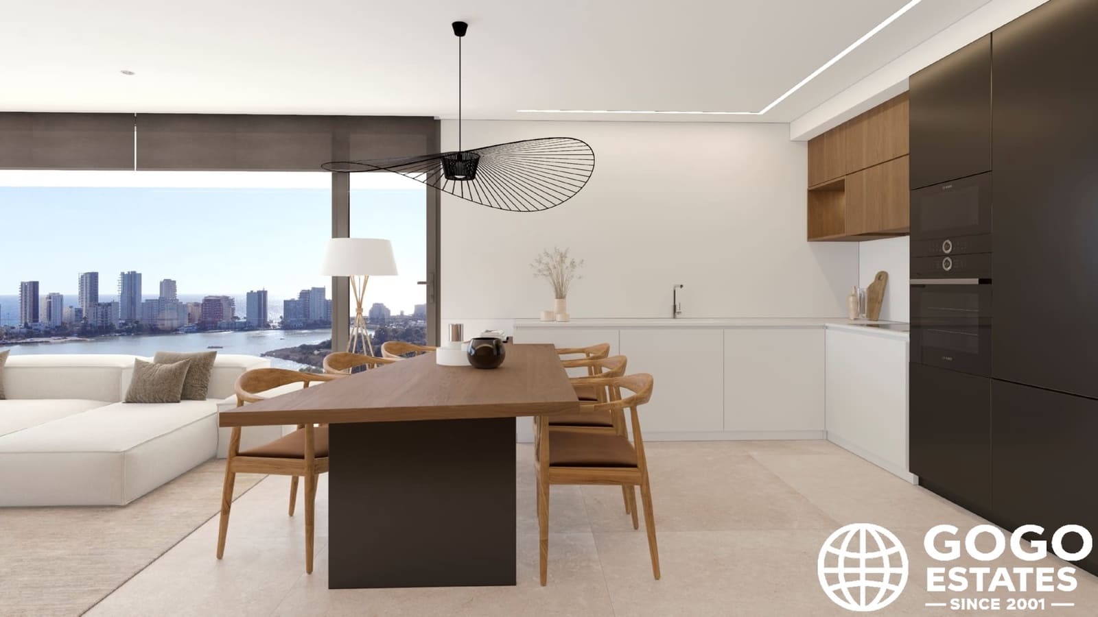2 makuuhuone Huoneisto myytävänä paikassa Calpe / Calp mukana uima-altaan - 759 835 € (Ref: 10008484)