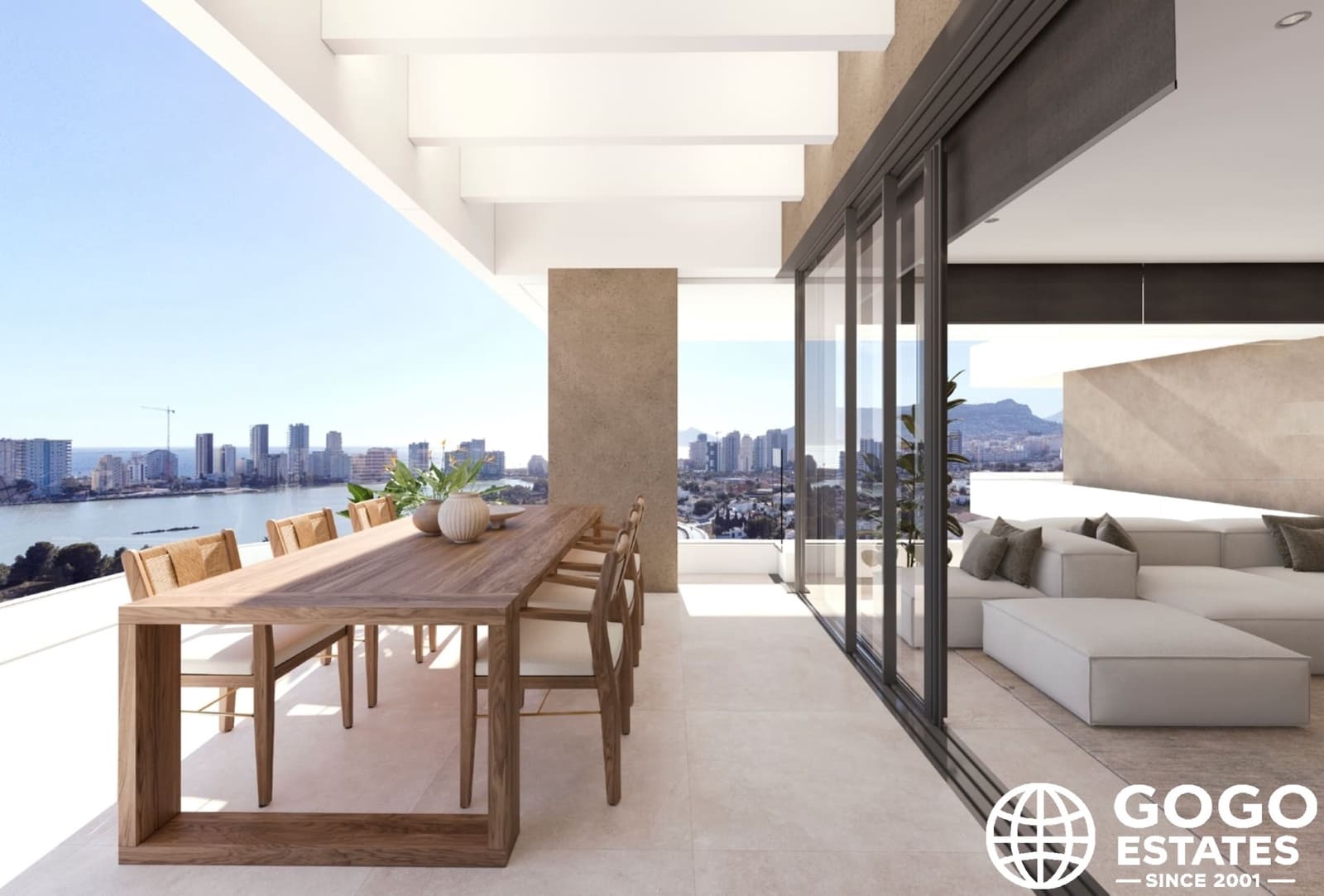 2 makuuhuone Huoneisto myytävänä paikassa Calpe / Calp mukana uima-altaan - 759 835 € (Ref: 10008484)