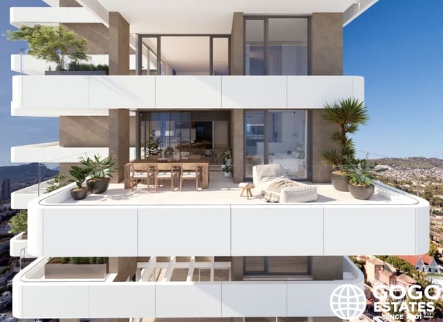2 soveværelse Lejlighed til salg i Levante - Playa Fossa, Calpe / Calp med swimmingpool - € 759.835 (Ref: 10008484)