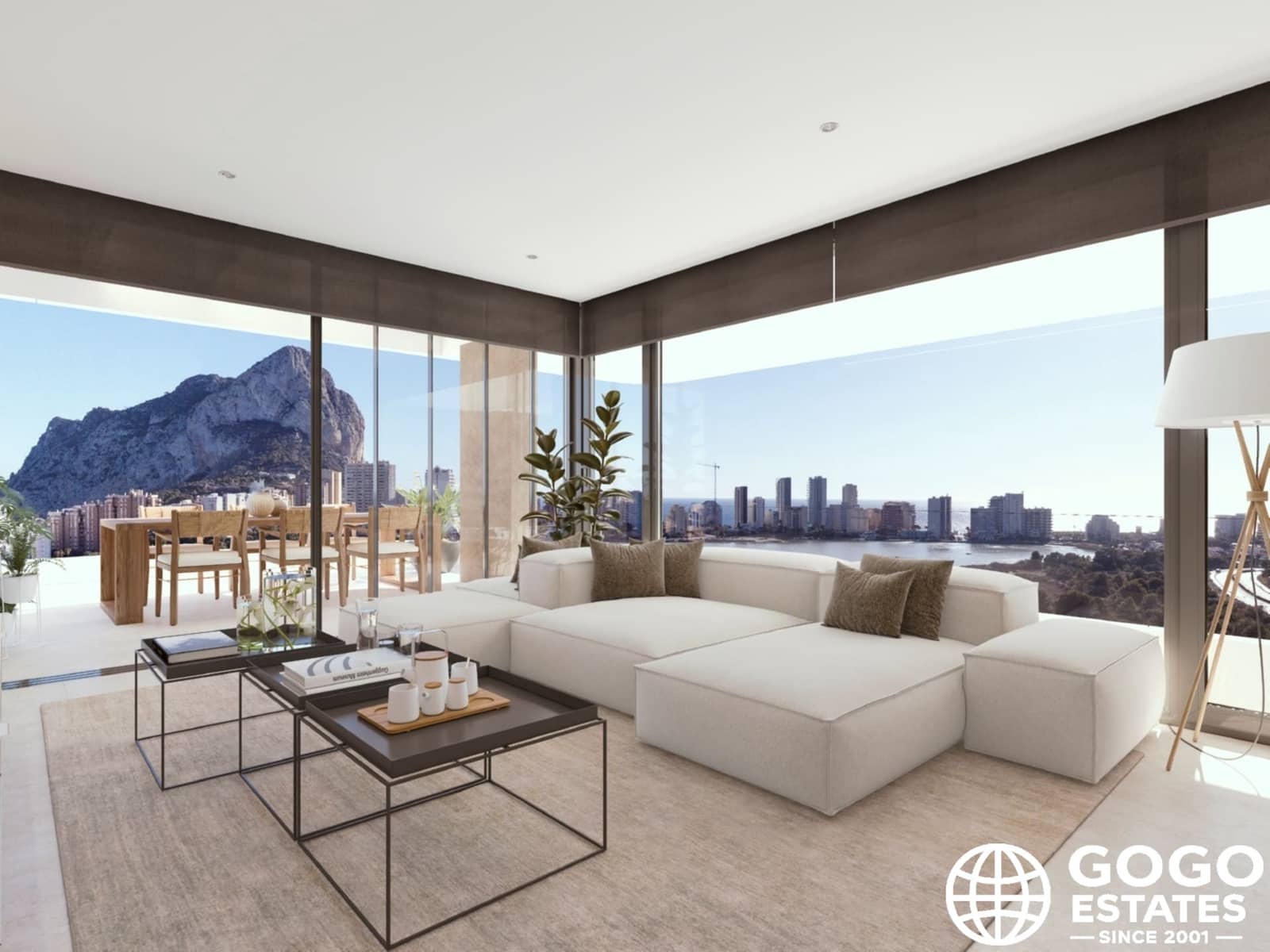2 makuuhuone Huoneisto myytävänä paikassa Calpe / Calp mukana uima-altaan - 759 835 € (Ref: 10008484)