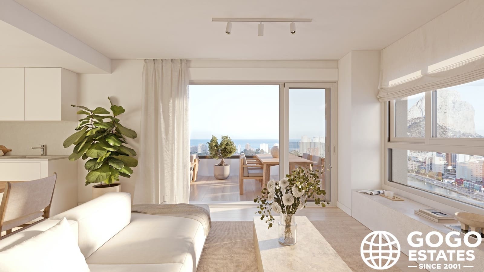 2 soverom Leilighet til salgs i Calpe / Calp med svømmebasseng - € 395 000 (Ref: 10008491)