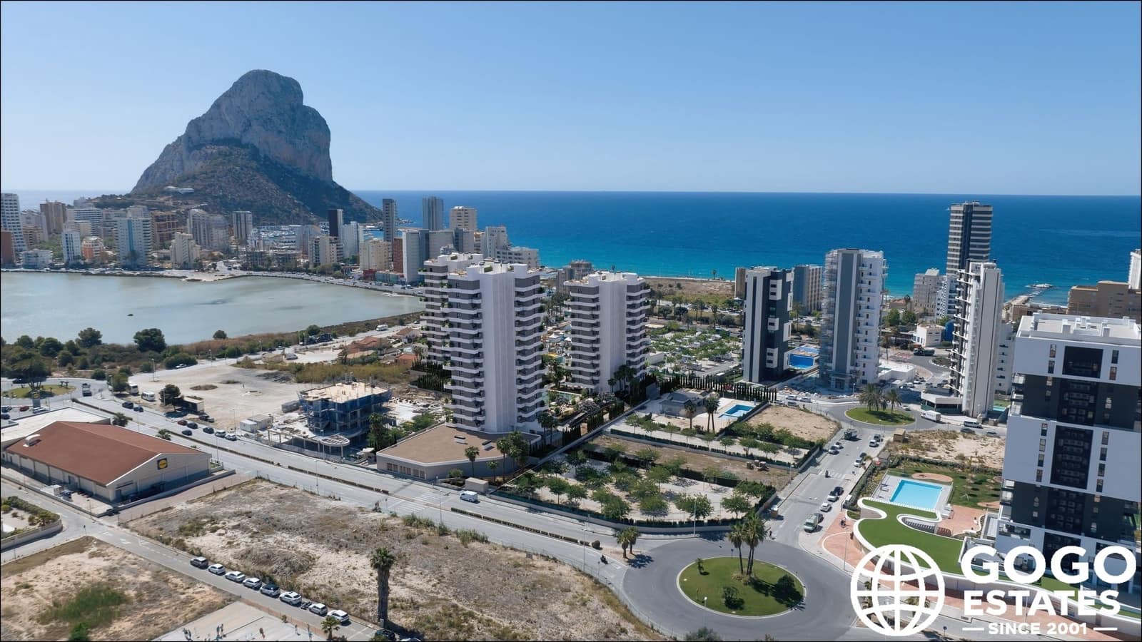 2 makuuhuone Huoneisto myytävänä paikassa Calpe / Calp mukana uima-altaan - 435 000 € (Ref: 10008493)