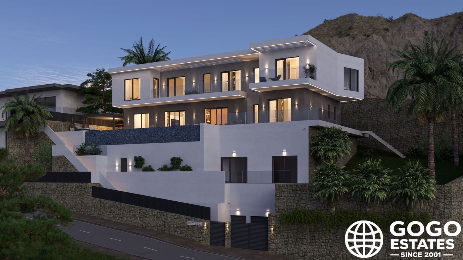 7 soverom Villa til salgs i Finestrat med svømmebasseng - € 3 500 000 (Ref: 10008495)