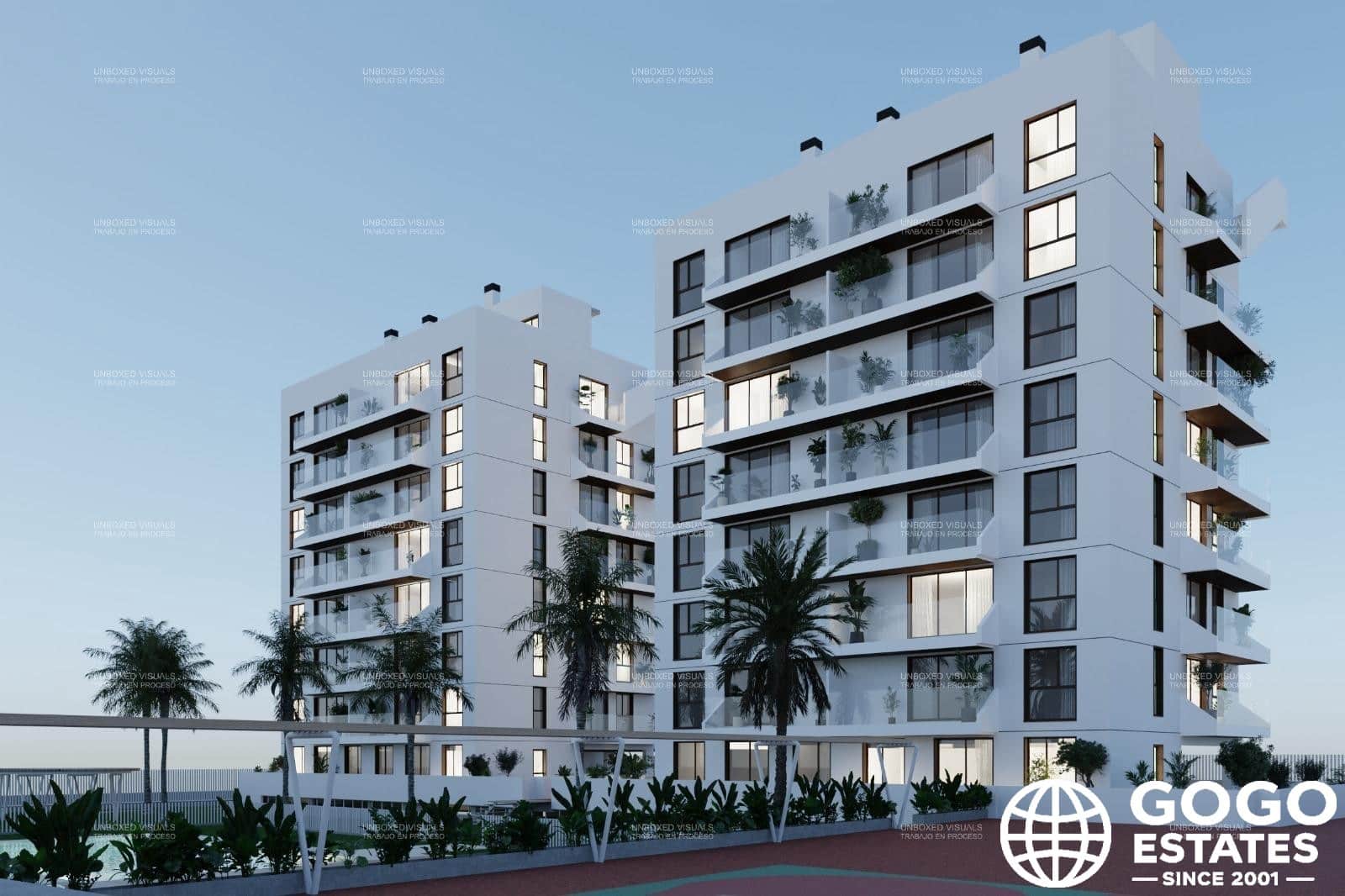 2 makuuhuone Huoneisto myytävänä paikassa Guardamar del Segura mukana uima-altaan - 355 000 € (Ref: 10008515)