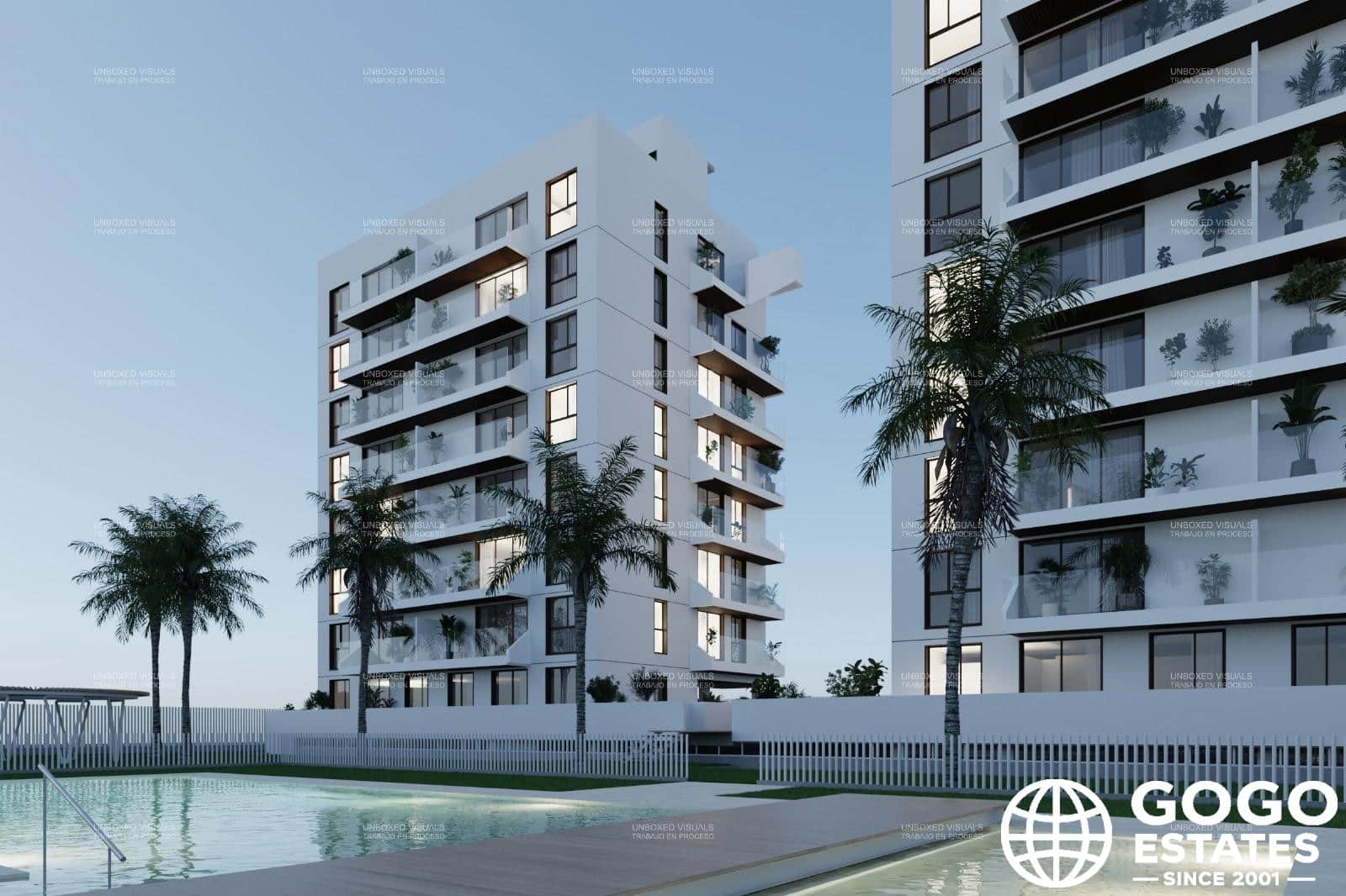 2 makuuhuone Huoneisto myytävänä paikassa Guardamar del Segura mukana uima-altaan - 355 000 € (Ref: 10008515)
