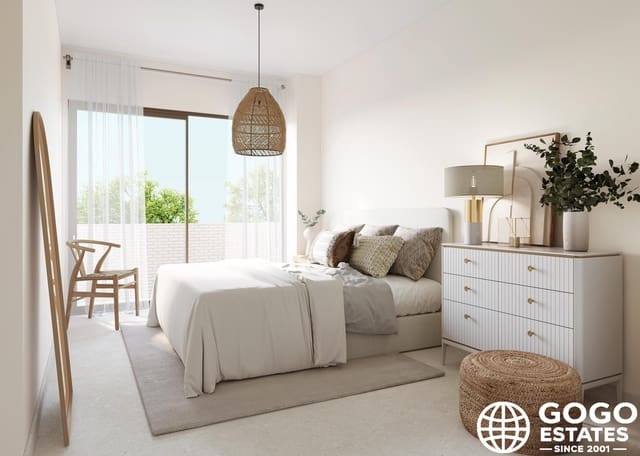 3 slaapkamer Appartement te koop in Las Marinas - Pueblo Laguna, Vera met zwembad garage - € 425.000 (Ref: 10008519)