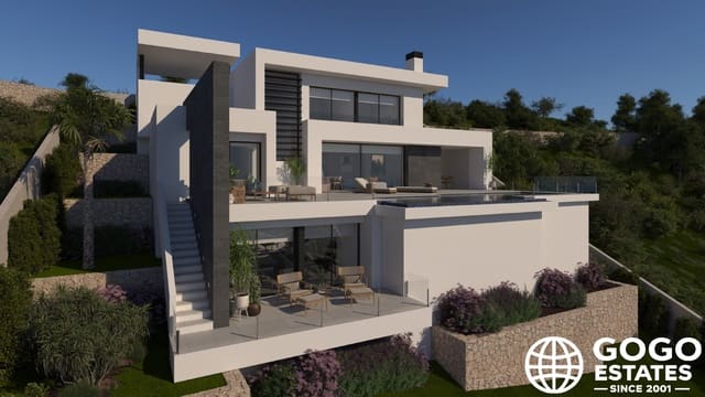 3 Zimmer Villa zu verkaufen in Cumbre del Sol, Benitachell / Benitatxell mit Pool Garage - 1.865.000 € (Ref: 10008524)