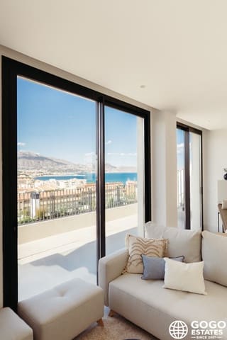 3 makuuhuone Huoneisto myytävänä paikassa Albir, Alfaz del Pi / L'Alfàs del Pi mukana uima-altaan - 670 000 € (Ref: 10008535)