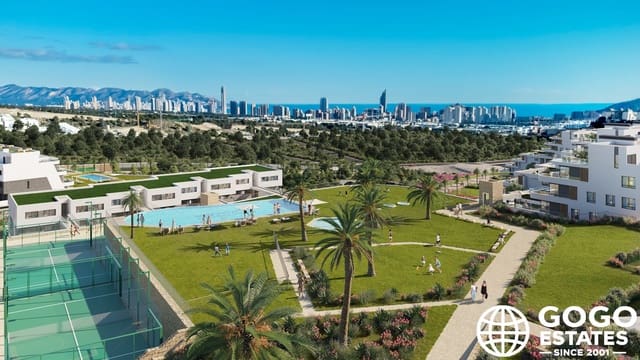 2 sypialnia Penthouse na sprzedaż w Balcón de Finestrat - Terra Marina, Finestrat z basenem garażem - 590 000 € (Ref: 10008536)