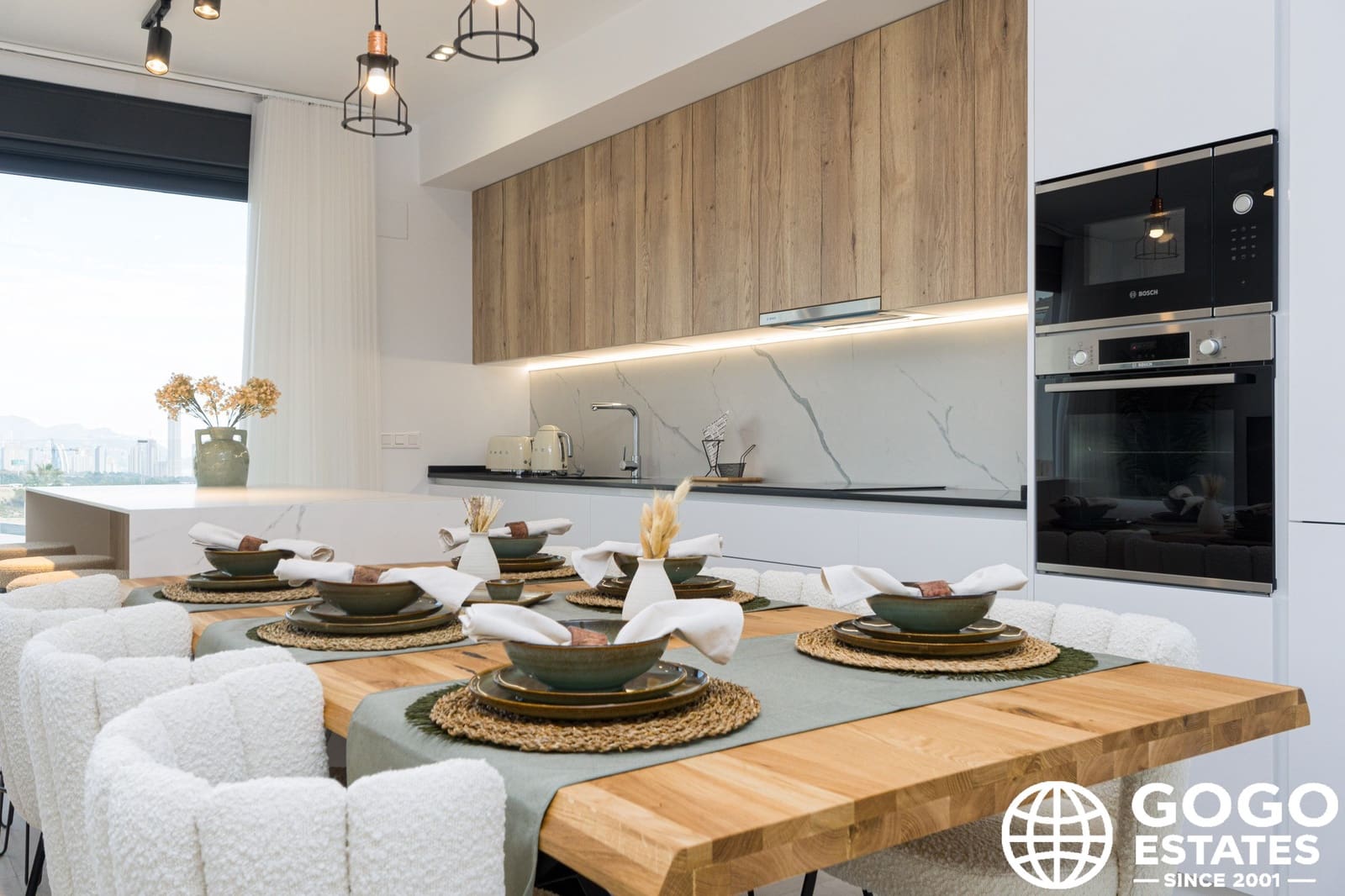 2 quarto Apartamento para venda em Finestrat com piscina garagem - 550 000 € (Ref: 10008543)