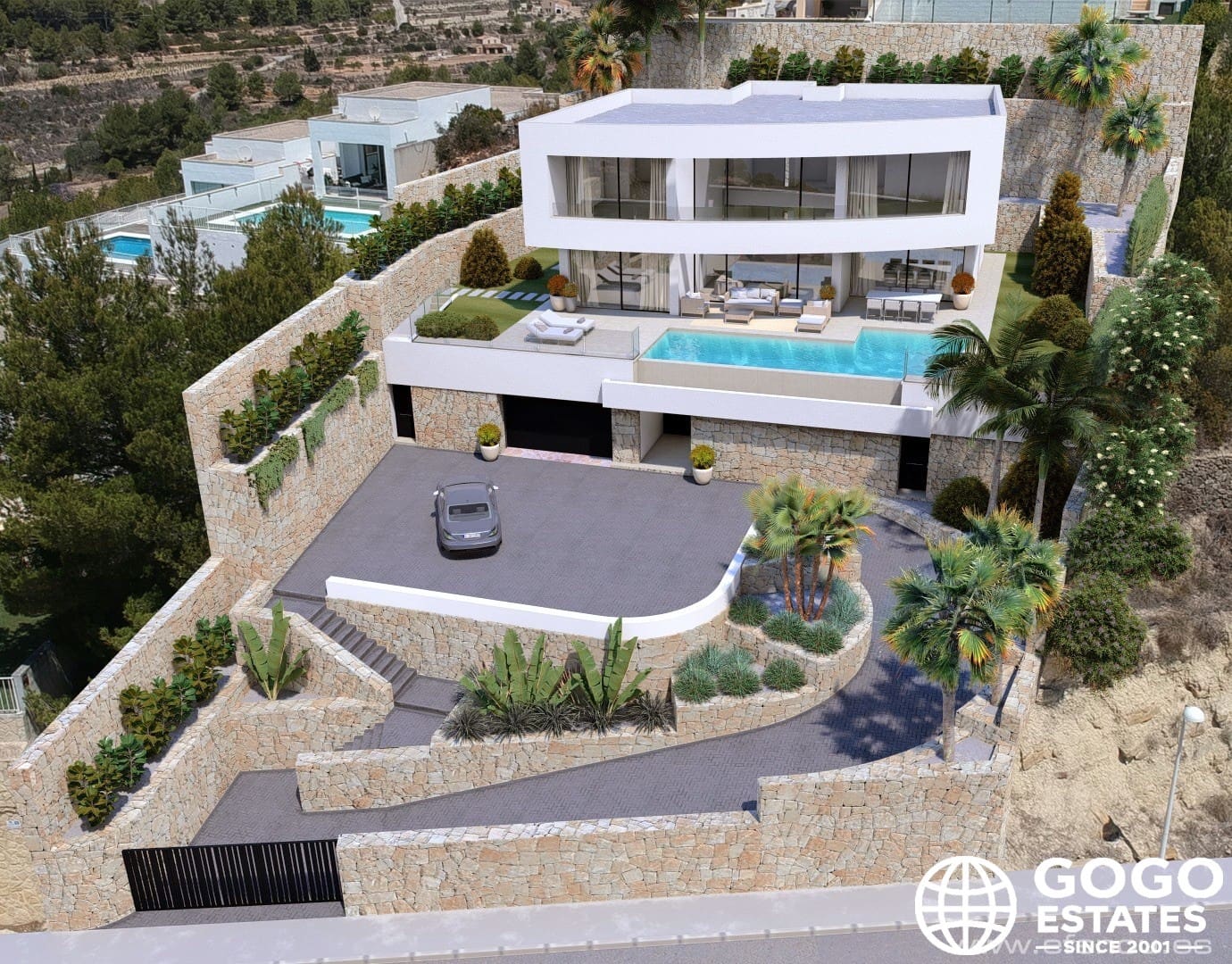 Chalet de 4 habitaciones en Calpe / Calp en venta con garaje - 2.200.000 € (Ref: 10008566)