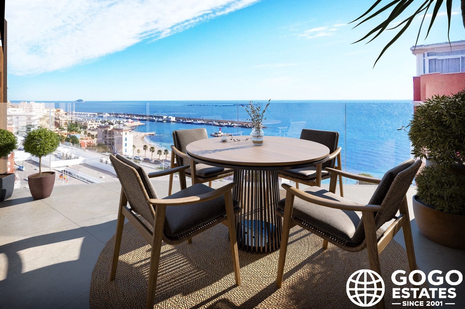 2 soverom Penthouse til salgs i La Villajoyosa / Vila Joiosa med svømmebasseng - € 430 000 (Ref: 10008568)