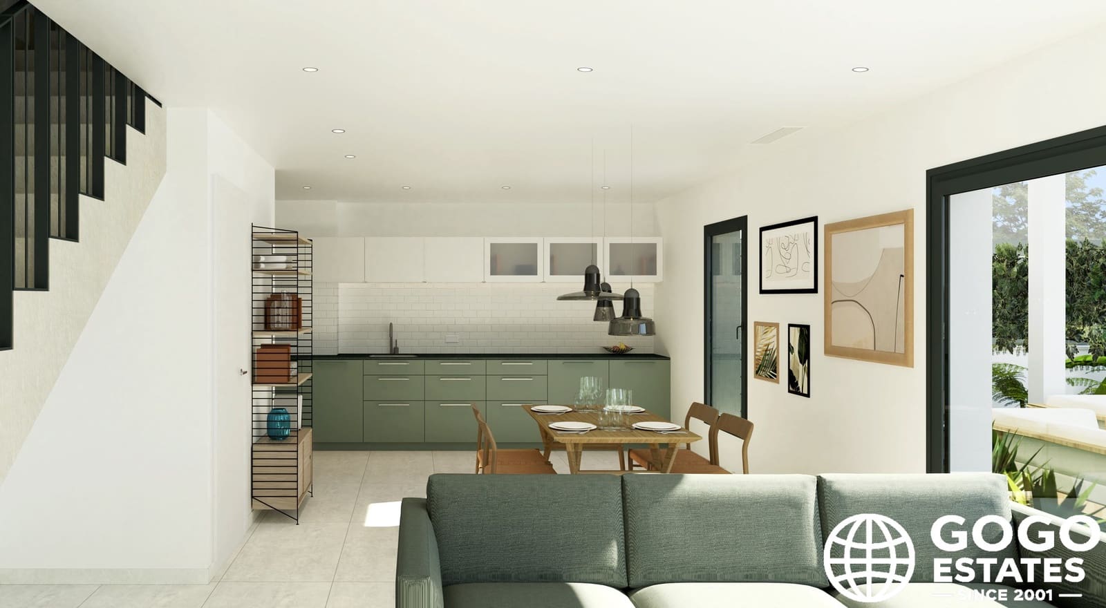 3 sypialnia Dom blizniak na sprzedaż w Santa Pola z basenem - 410 000 € (Ref: 10008577)