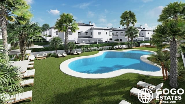 3 sypialnia Dom blizniak na sprzedaż w Monte y Mar, Santa Pola z basenem - 410 000 € (Ref: 10008577)