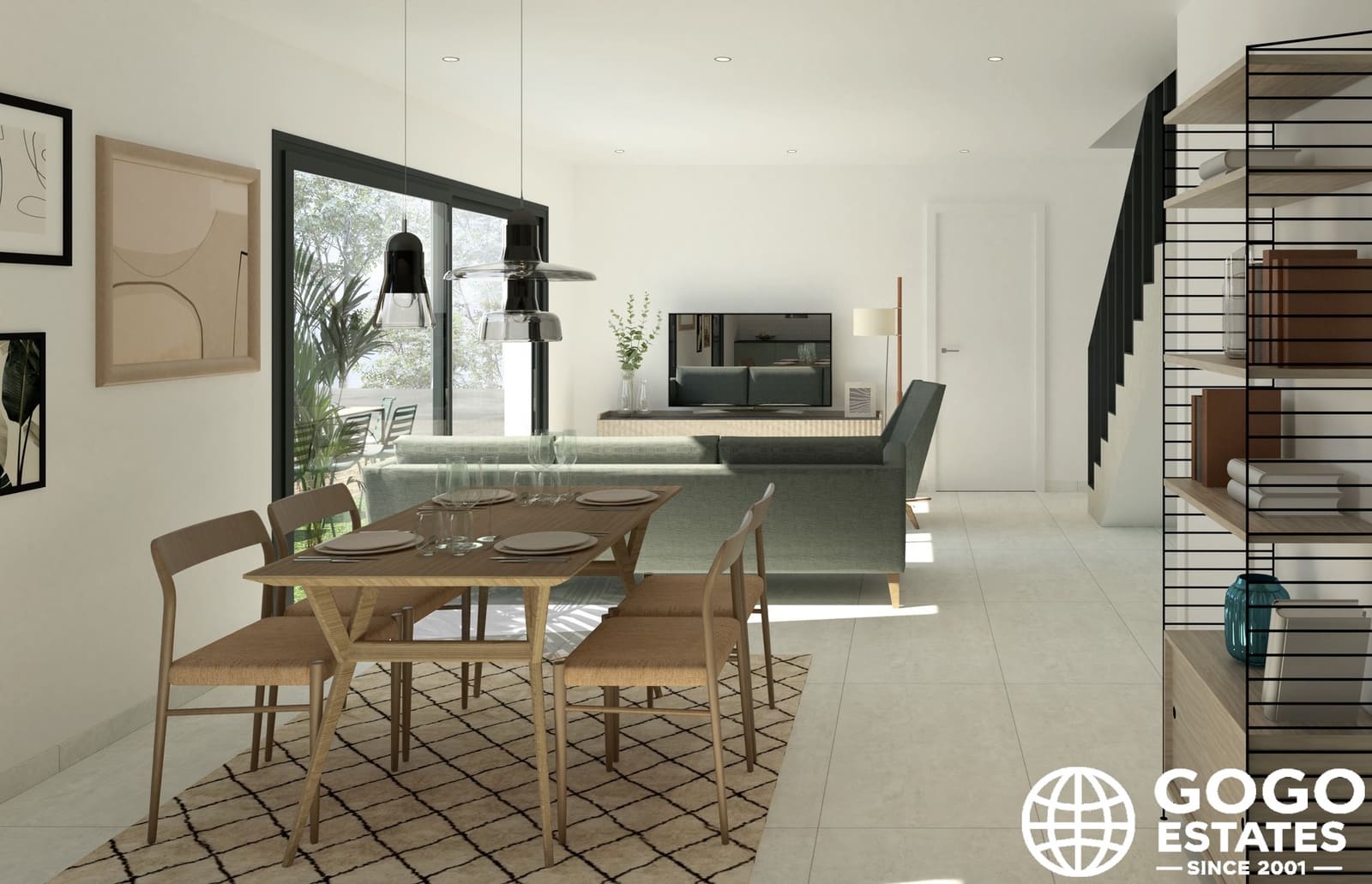Pareado de 3 habitaciones en Santa Pola en venta con piscina - 410.000 € (Ref: 10008578)