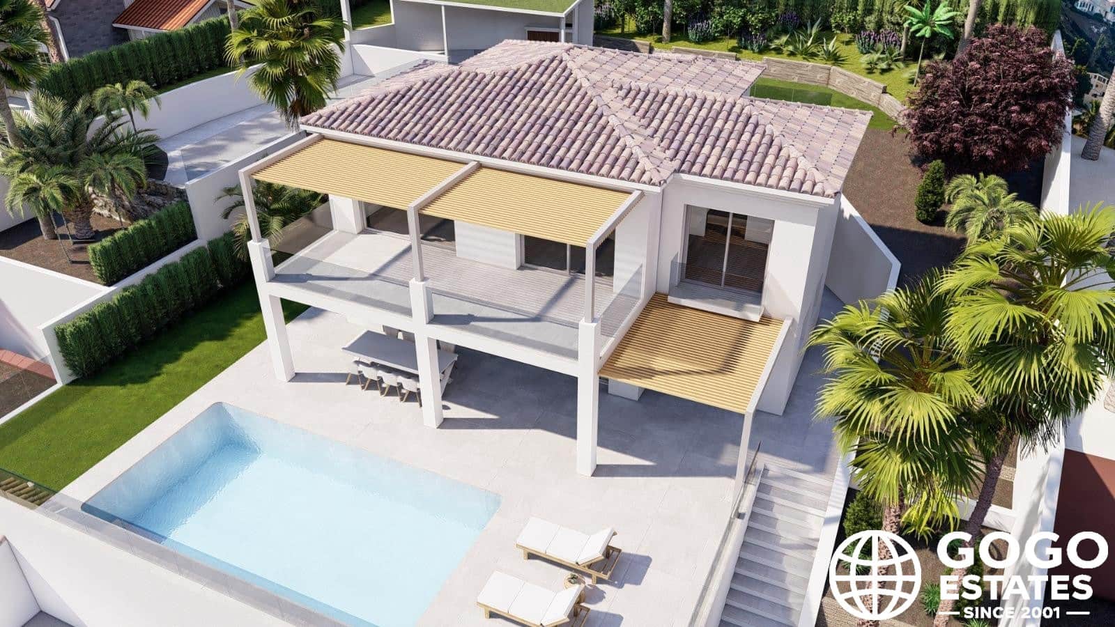 3 chambre Villa/Maison à vendre à Altea avec piscine garage - 1 650 000 € (Ref: 10008582)