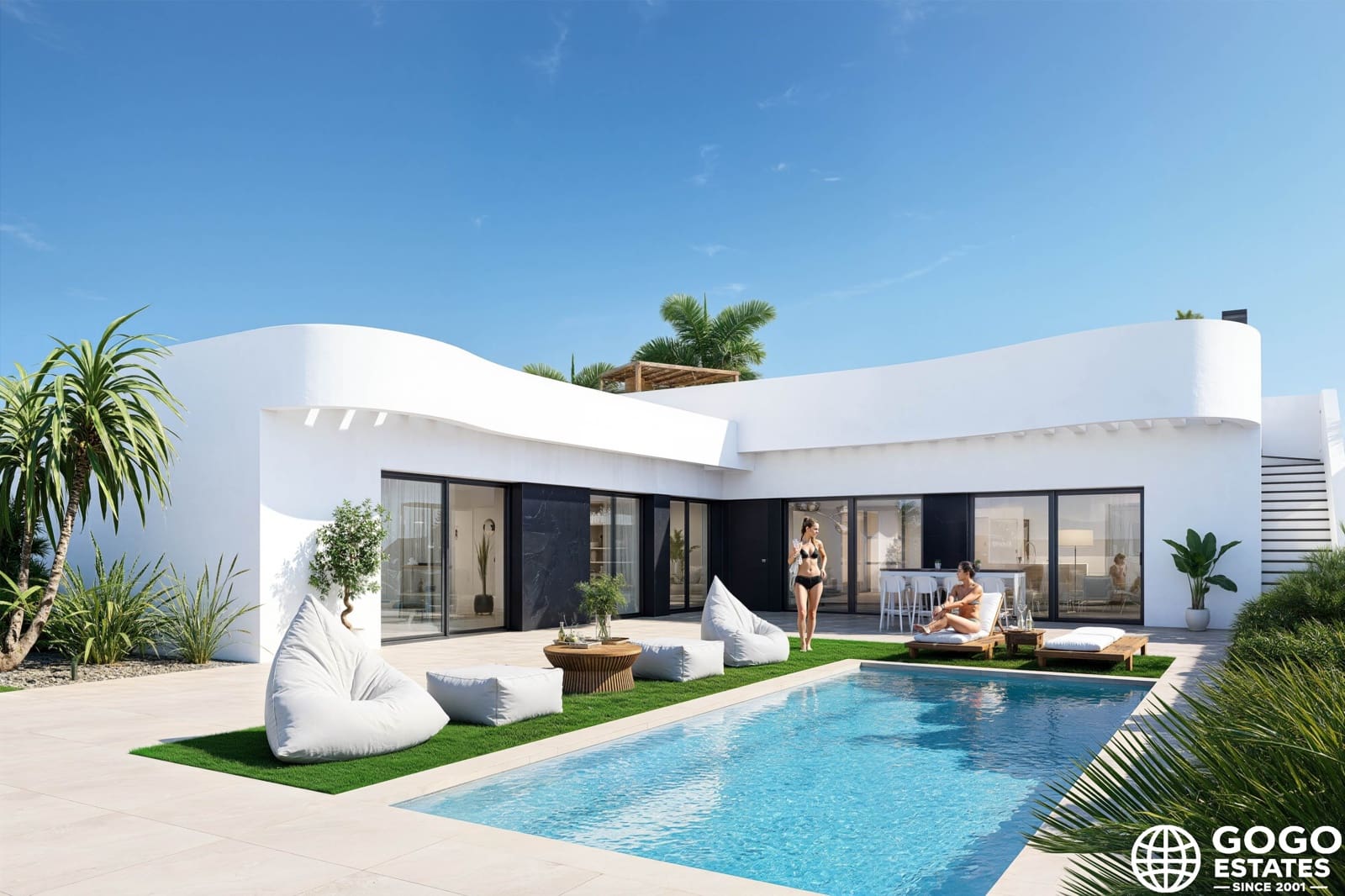 3 soverom Villa til salgs i Algorfa med svømmebasseng garasje - € 675 000 (Ref: 10008628)