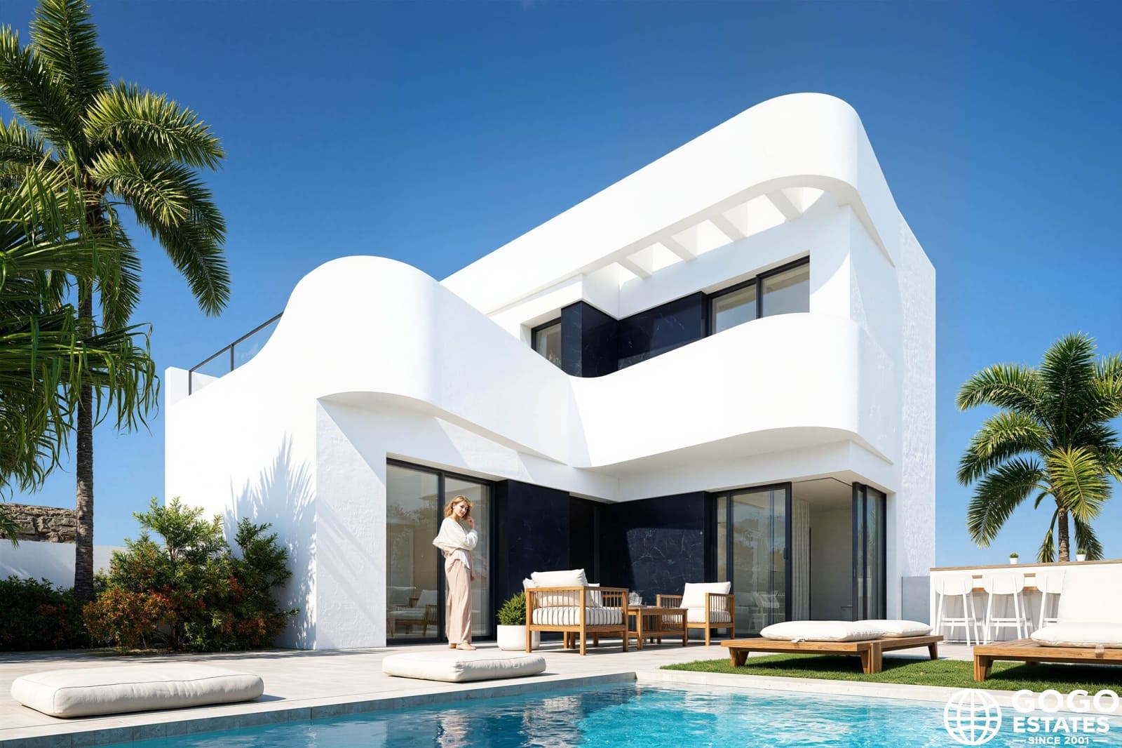 3 soverom Villa til salgs i Algorfa med svømmebasseng garasje - € 675 000 (Ref: 10008628)