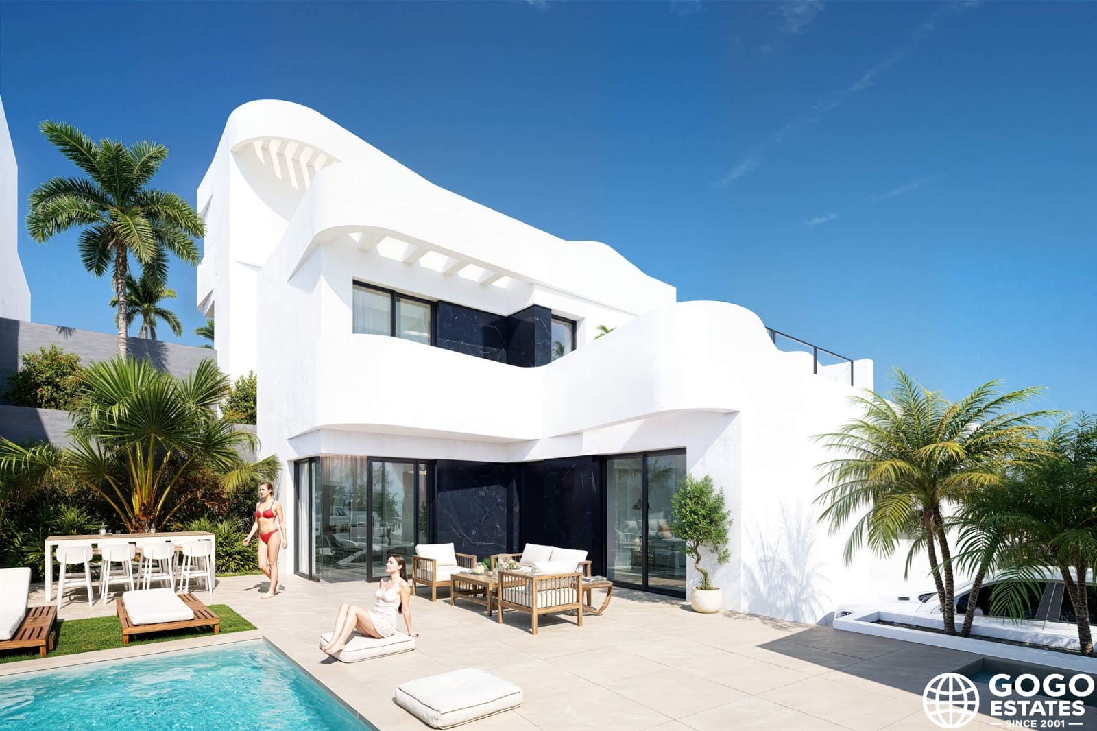 3 soverom Villa til salgs i Algorfa med svømmebasseng garasje - € 675 000 (Ref: 10008628)