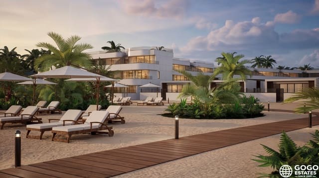 2 makuuhuone Rivitalo myytävänä paikassa Cala Marqués, Vera mukana uima-altaan - 370 000 € (Ref: 10008633)