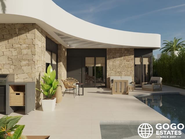 Chalet de 3 habitaciones en Los Montesinos en venta con piscina - 535.000 € (Ref: 10008638)